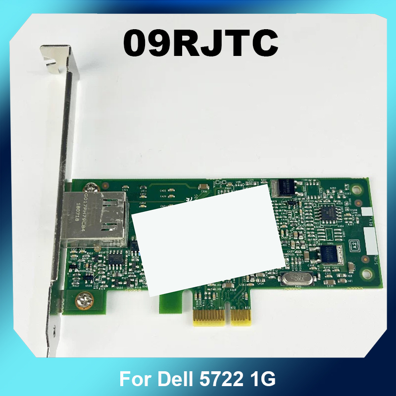 Gigabit Network Card - 09RJTC Full-height Gigabit Single-port PCIe Network