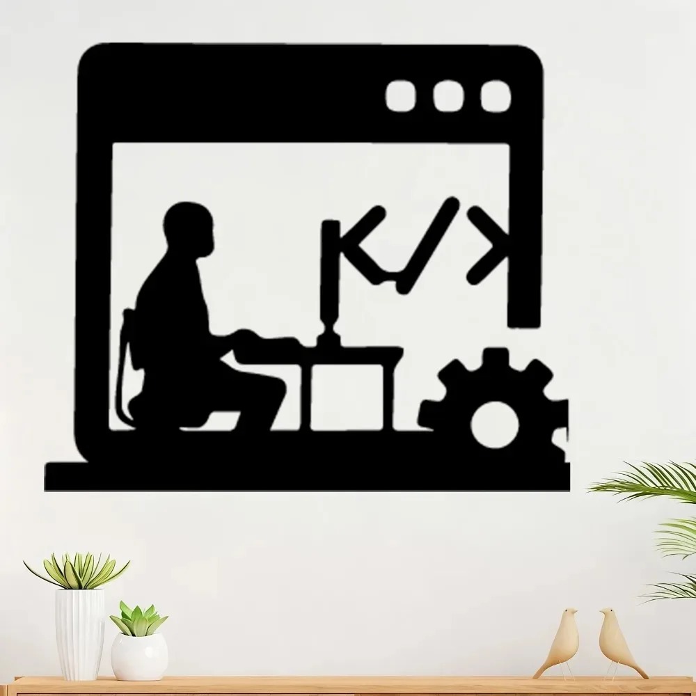 Tech Office Wall Art - Metal Wall Art Tech Gift for