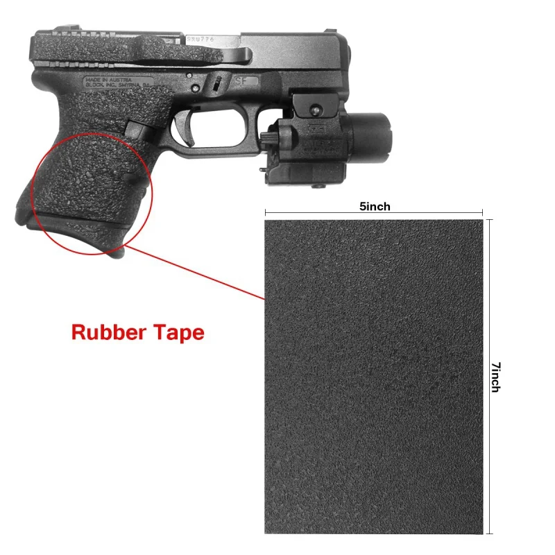 Tape Gun Dispenser - Non-slip Grips Material Sheet Rubber Texture