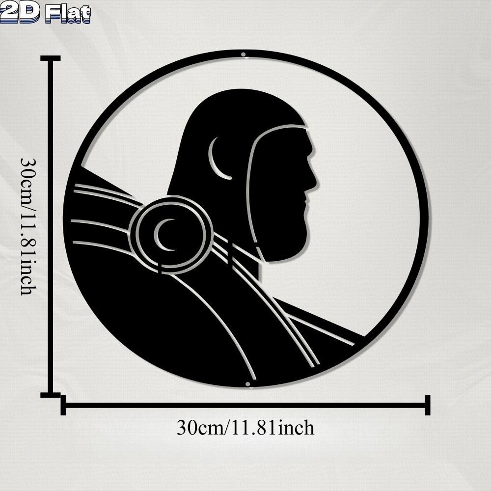 Modern Robot Aluminum Wall Art - Tech Office Wall Art review and price