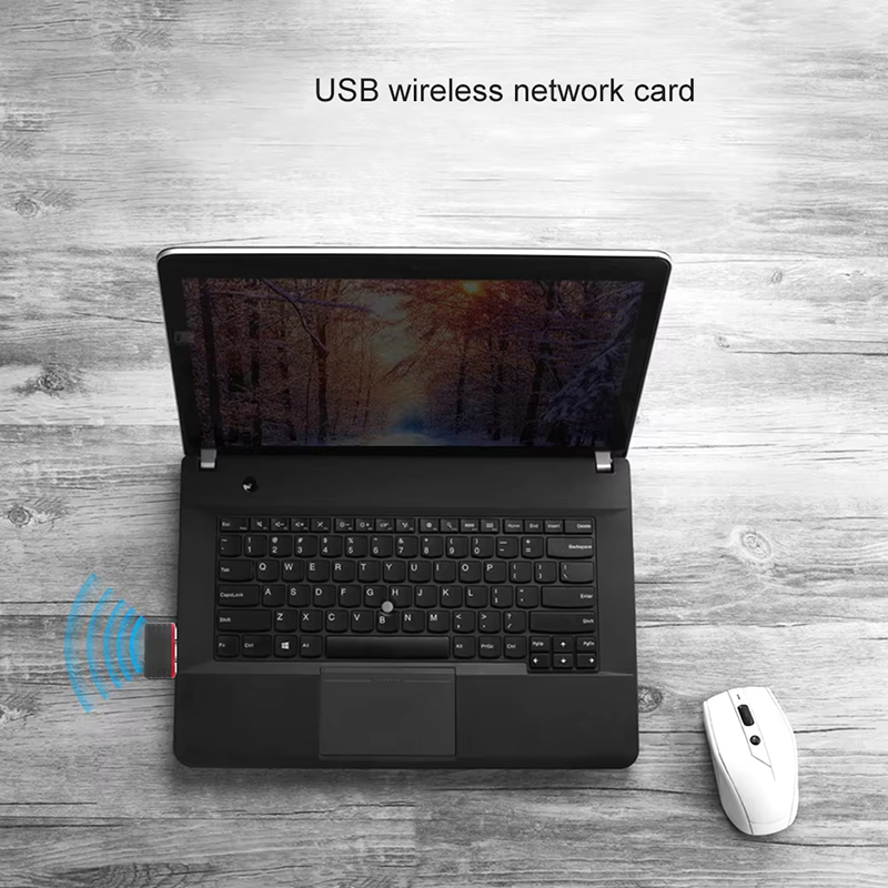 2.4Ghz Wireless Mini USB WiFi  - Gigabit Network Card review and price