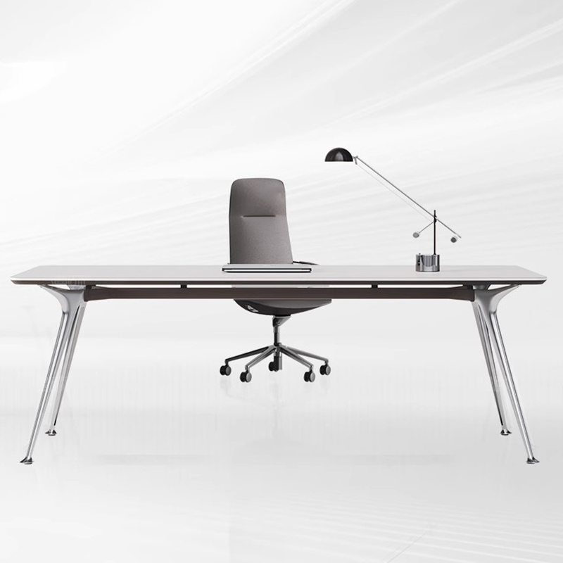 Long Straight Managers Desk Si - Office Management Technology review and price