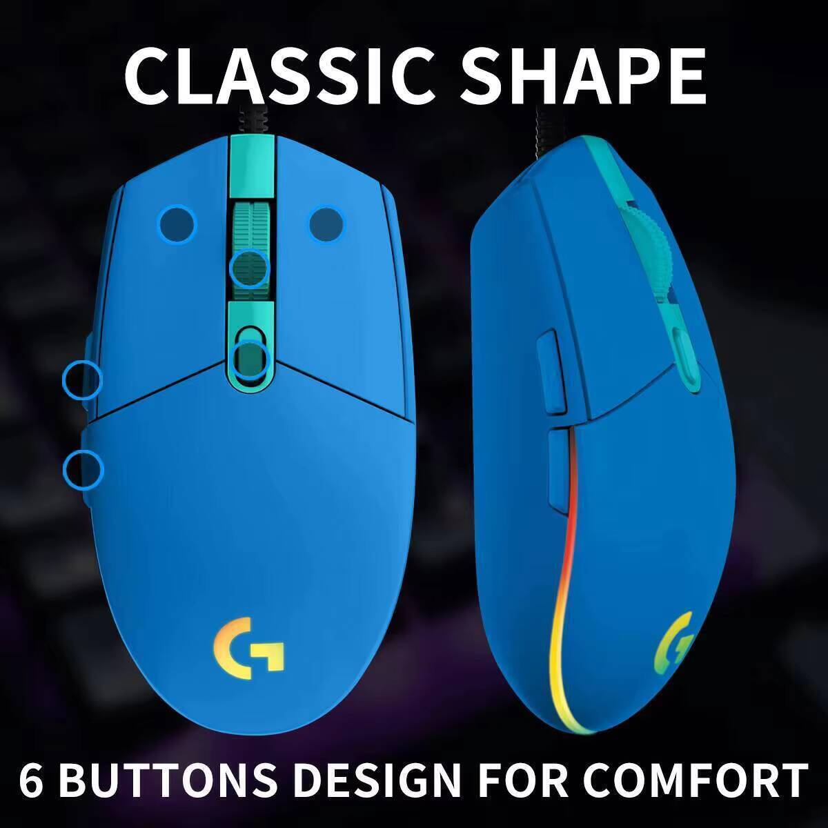Logitech G203 Prodigy RGB Gami - Logitech Mouse G203 review and price