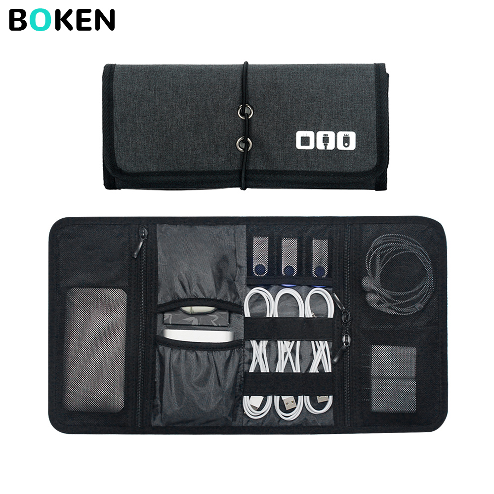 Tech Organizer Bag Cable Stora - Home Office Tech Gadgets review and price