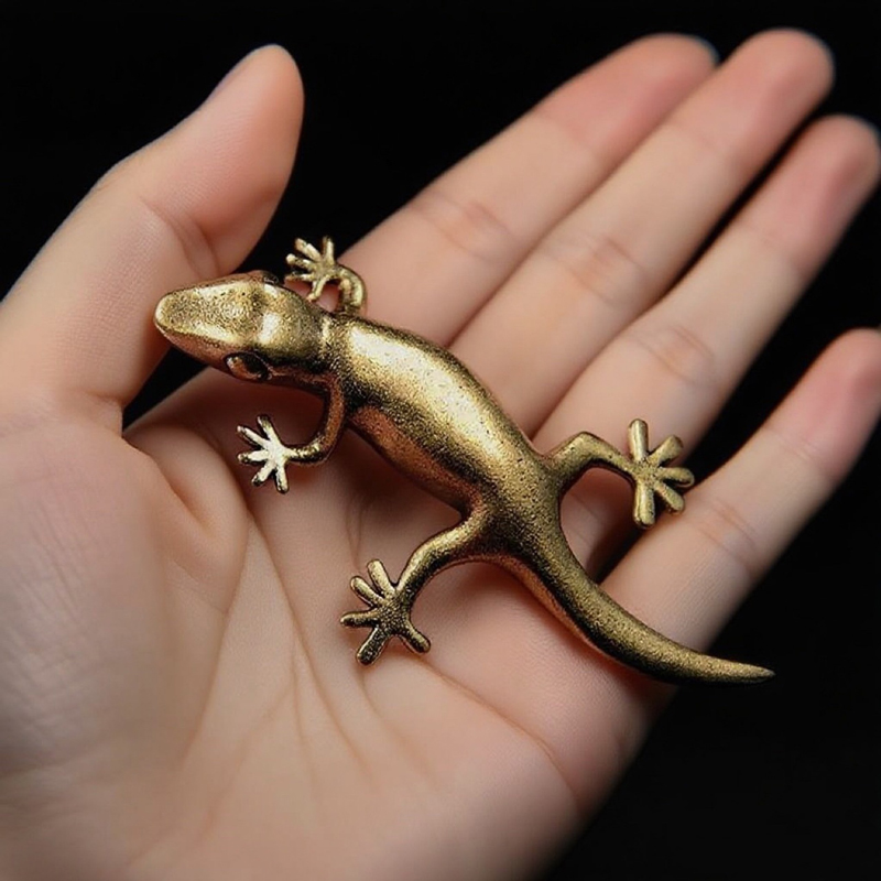 Handmade Bronze Retro Gecko Li - Home Office Tech Gadgets review and price