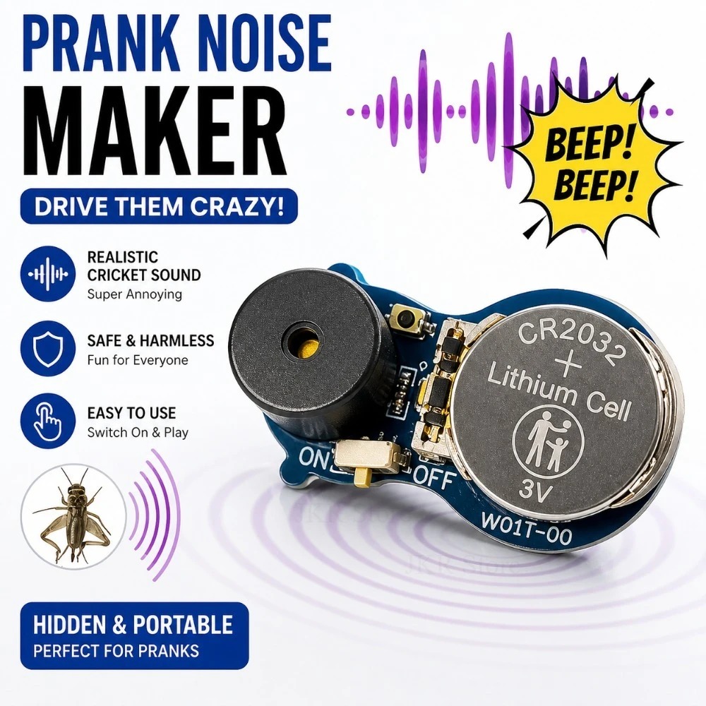 Hidden Cricket Sound Noise Mak - Home Office Tech Gadgets review and price